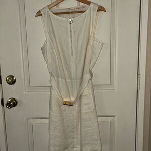 Tory Burch Cream Mini Dress